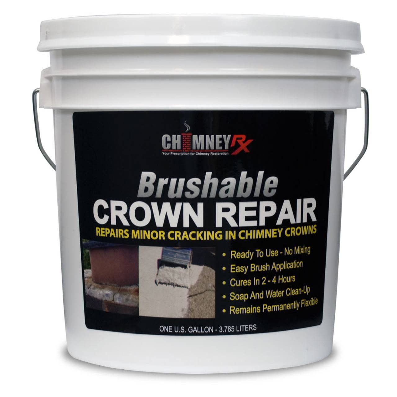 ChimneyRx Brushable Crown Repair 2 Gallon