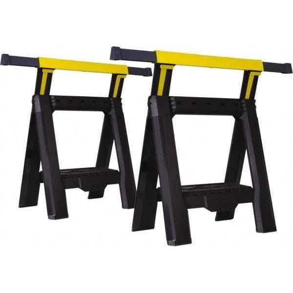 Stanley Adjustable Sawhorse- Twin Pack: MPN:STST60626