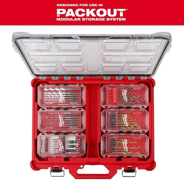 Milwaukee 48-32-9921 Customizable Medium Case for Impact Driver Accessories