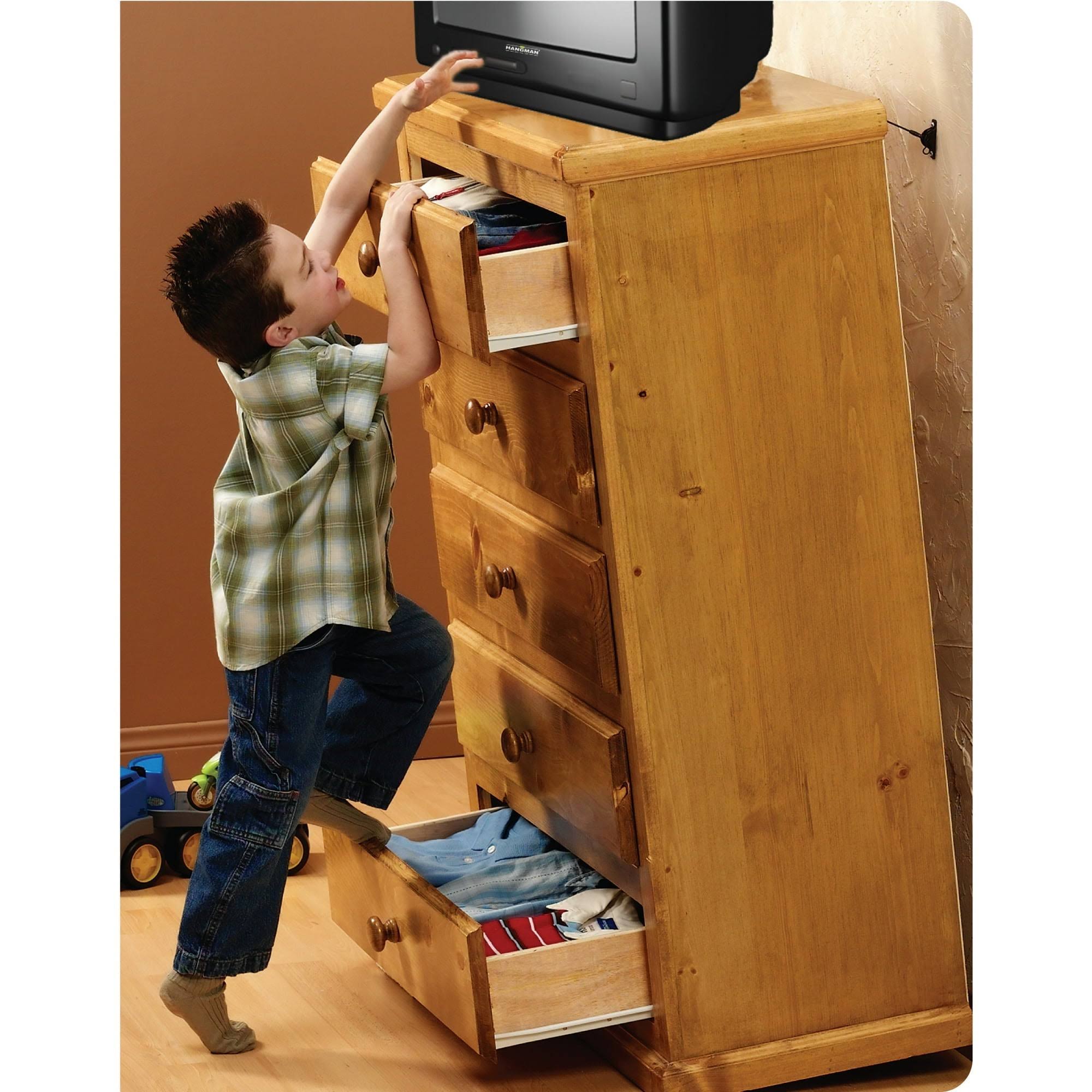 Hangman Furniture Anti Tip Kit, Size: One Size