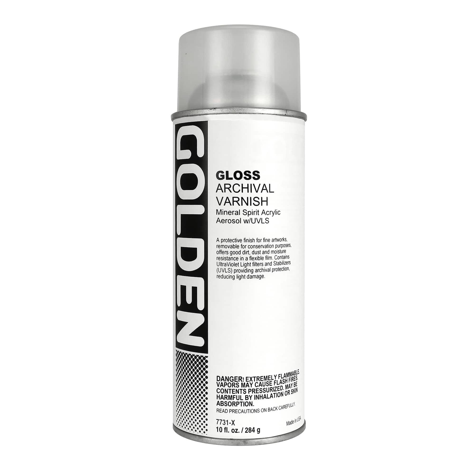 Golden Archival Varnish Gloss 10 oz Spray