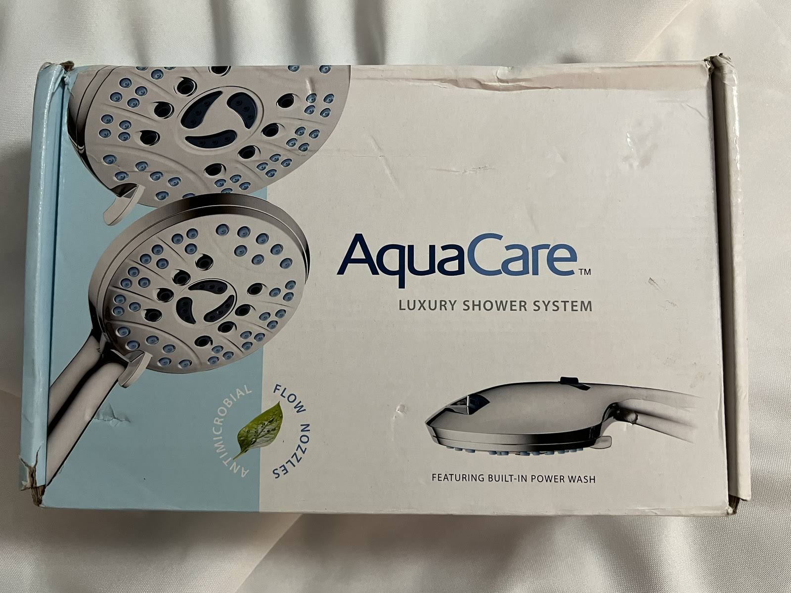 AquaCare As-seen-on-tv High Pressure 50-mode Rain & Handheld 3-Way Shower Head