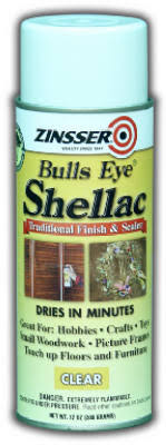 Zinsser 12 oz Clear Bulls Eye Spray Shellac