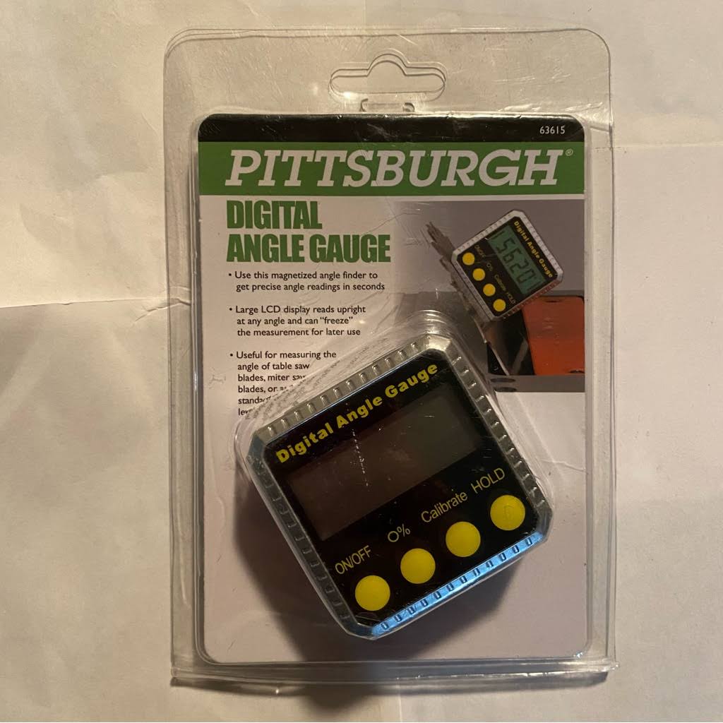 Pittsburgh 63615 Digital Angle Gauge