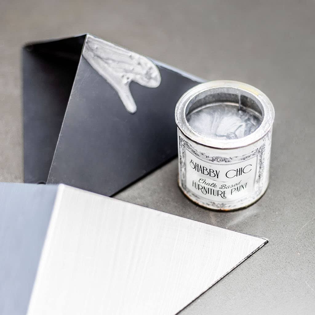 Shabby Chic Chalk Based Furniture Paint Shabby Chic Chalked Furniture Paint: Luxurious Metallic Paint, Furniture and Craft Paint for Home Decor, DIY