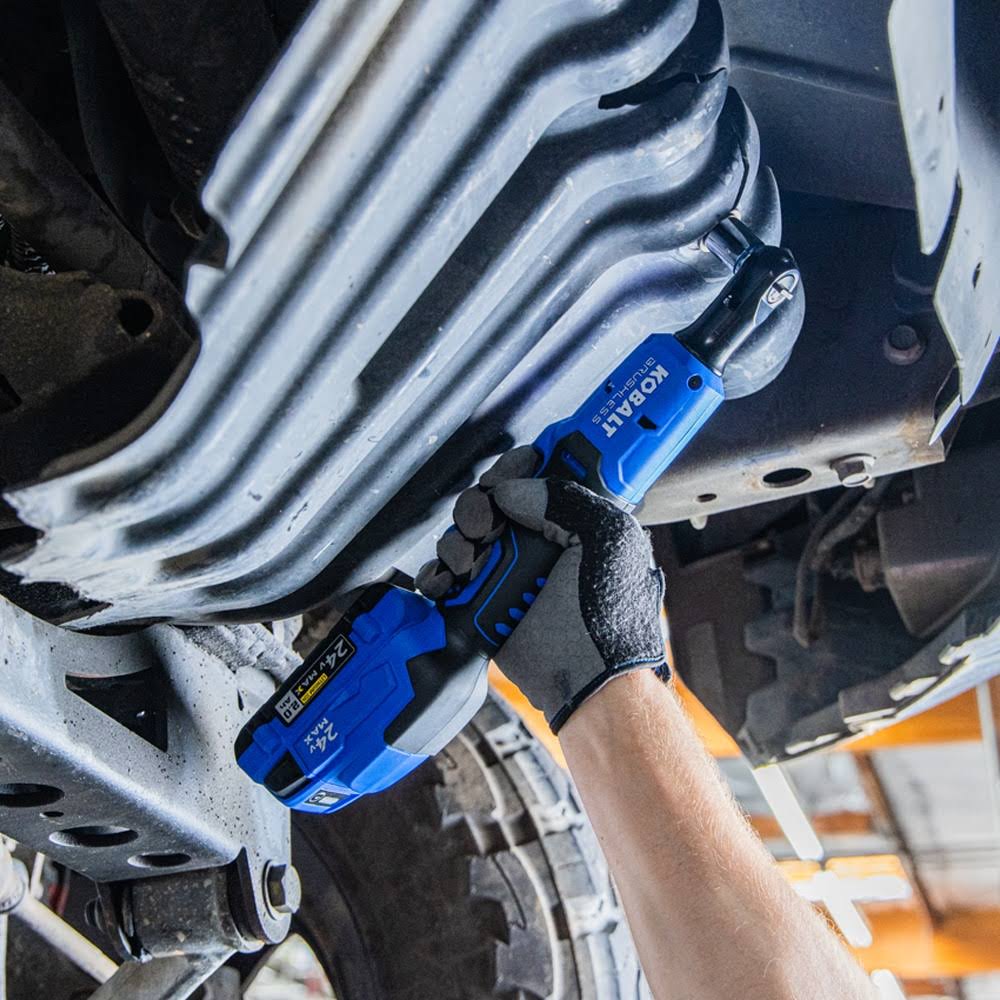 Kobalt 24-Volt Max Variable Speed Brushless 3/8-in Drive Cordless Ratchet Wrench (Bare Tool)