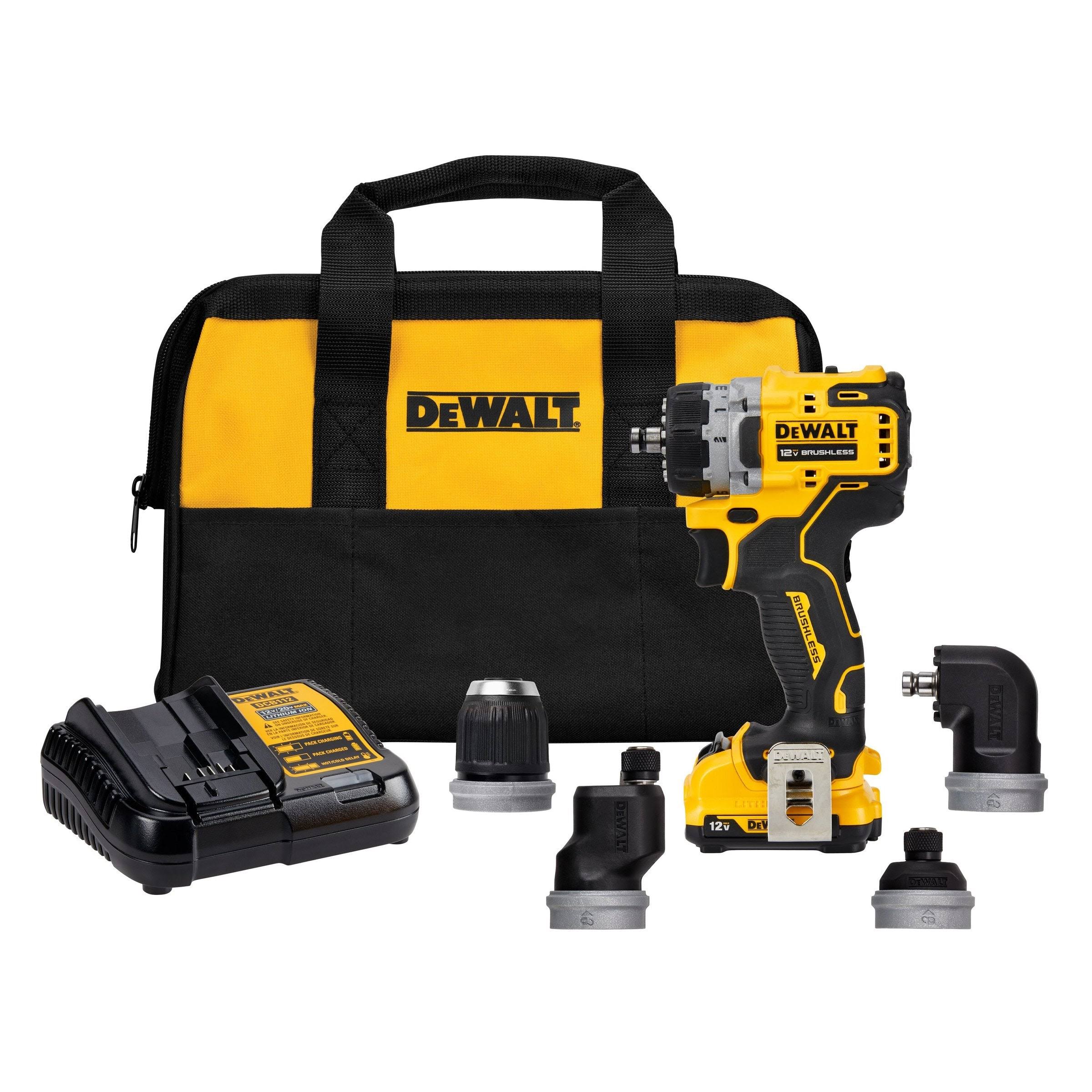 DeWalt DCD703F1 Xtreme 12V MAX* Brushless Cordless 5-in-1 Drill/Driver Kit