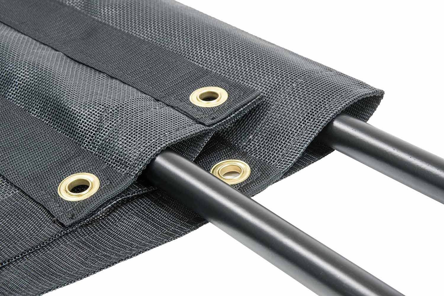 Mytee Products 7' x 14' Dump Truck Vinyl Coated Mesh Tarps Cover with 5 inch 18oz Double Pocket