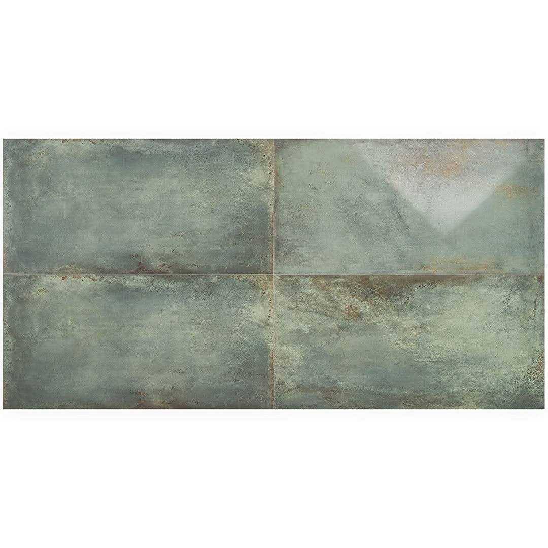 Ivy Hill Tile Angela Harris Fuller Aquamarine 23.62 in. x 47.24 in. Polished Porcelain Floor and Wall Tile (15.49 Sq. ft./Case)