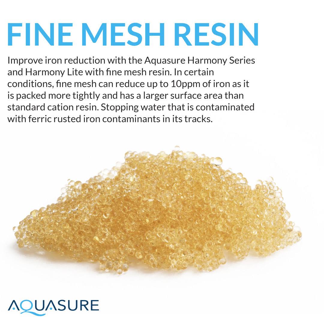 Aquasure Harmony Series 48,000 Grain Water Softener with Fine Mesh Resin for Iron Removal