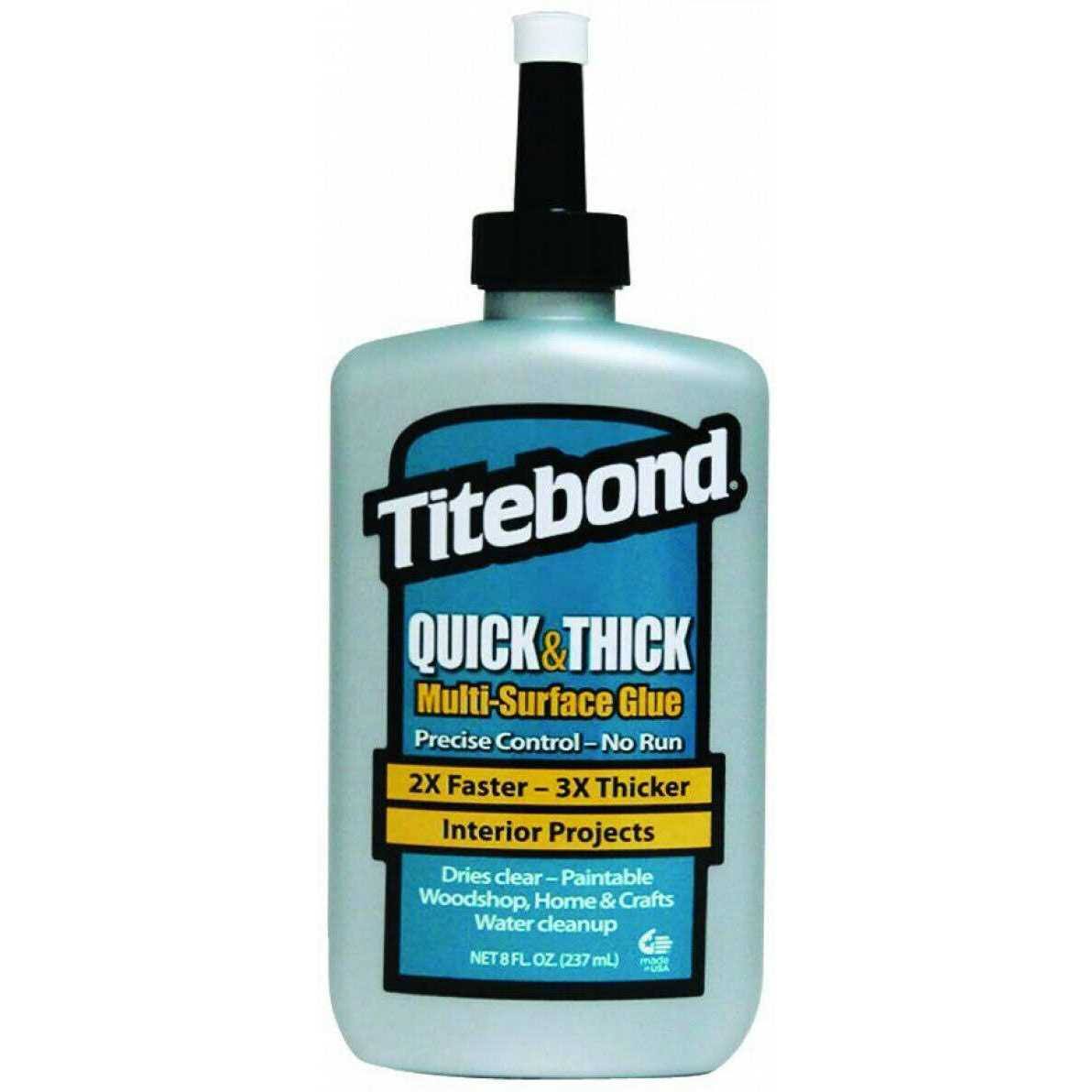 Titebond Multi Surface Glue Liquid Adhesive Sealant Wood Seal 8 oz Thick 12 Pack 2403