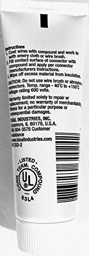 Ideal 30-024 Noalox Anti-Oxidant Compound, 1/2oz Tube