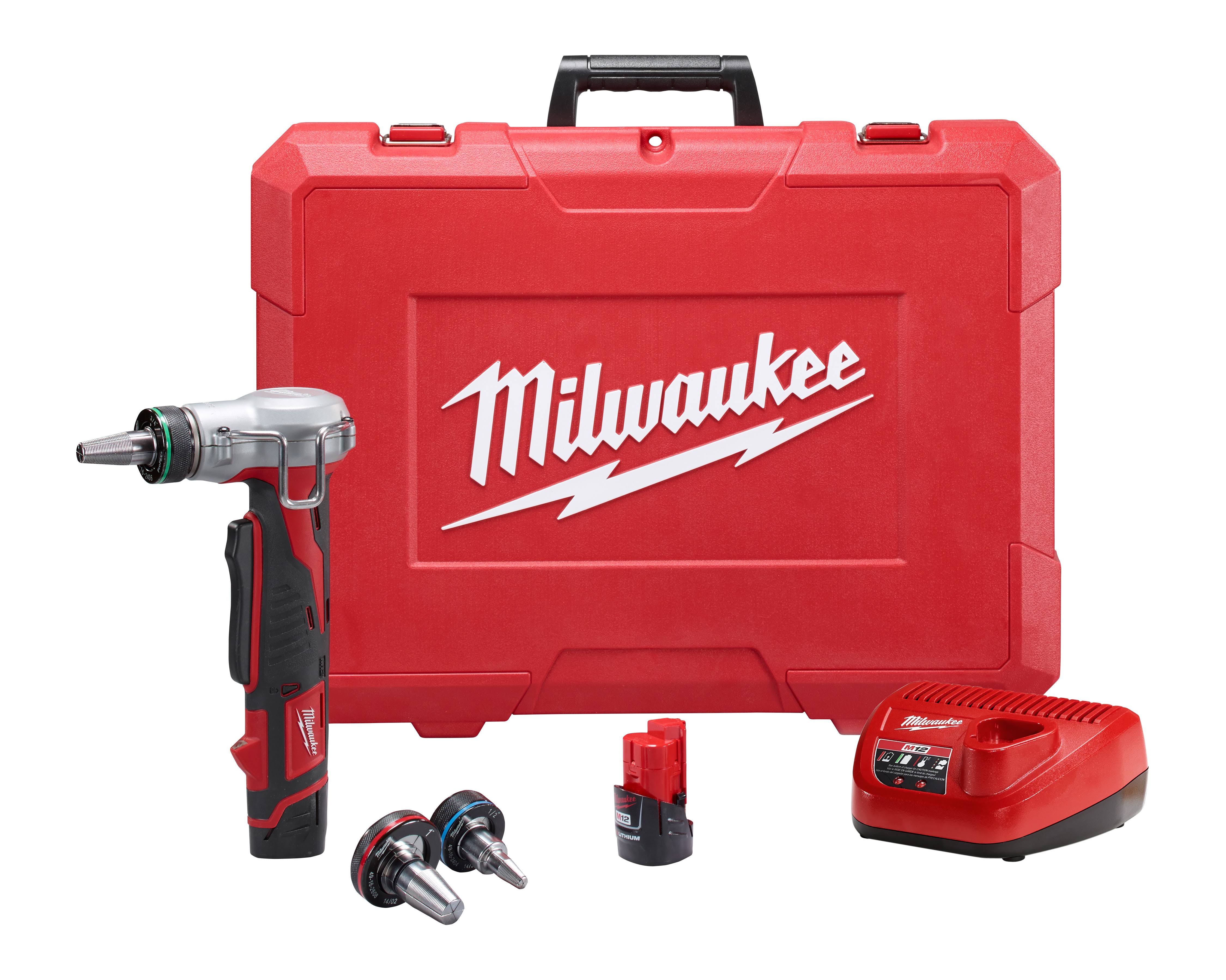 Milwaukee 2432-22- M12 ProPEX Expansion Tool Kit