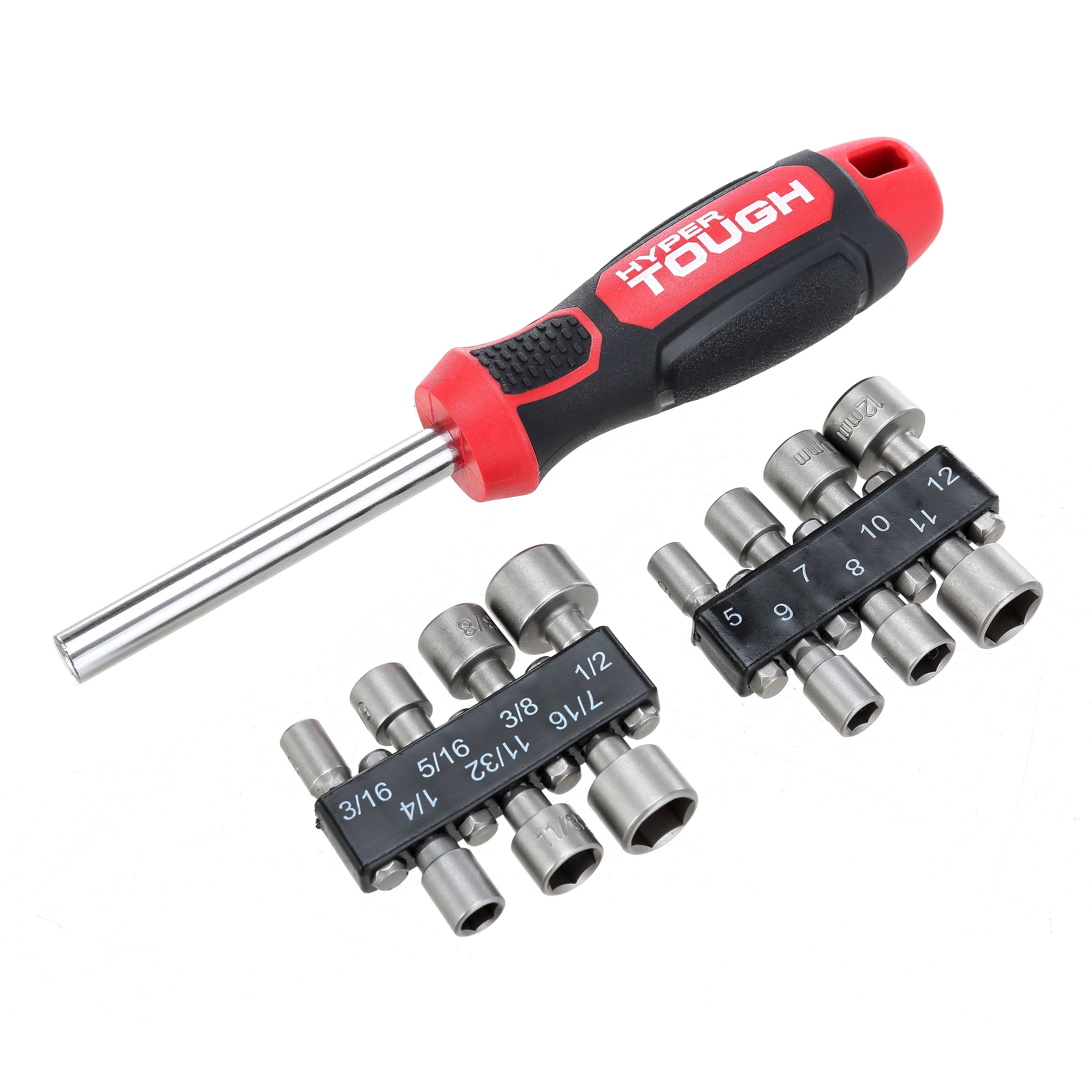 Hyper Tough 14-in-1 Alloy Steel Nut Driver Screwdriver Set- 1 Each