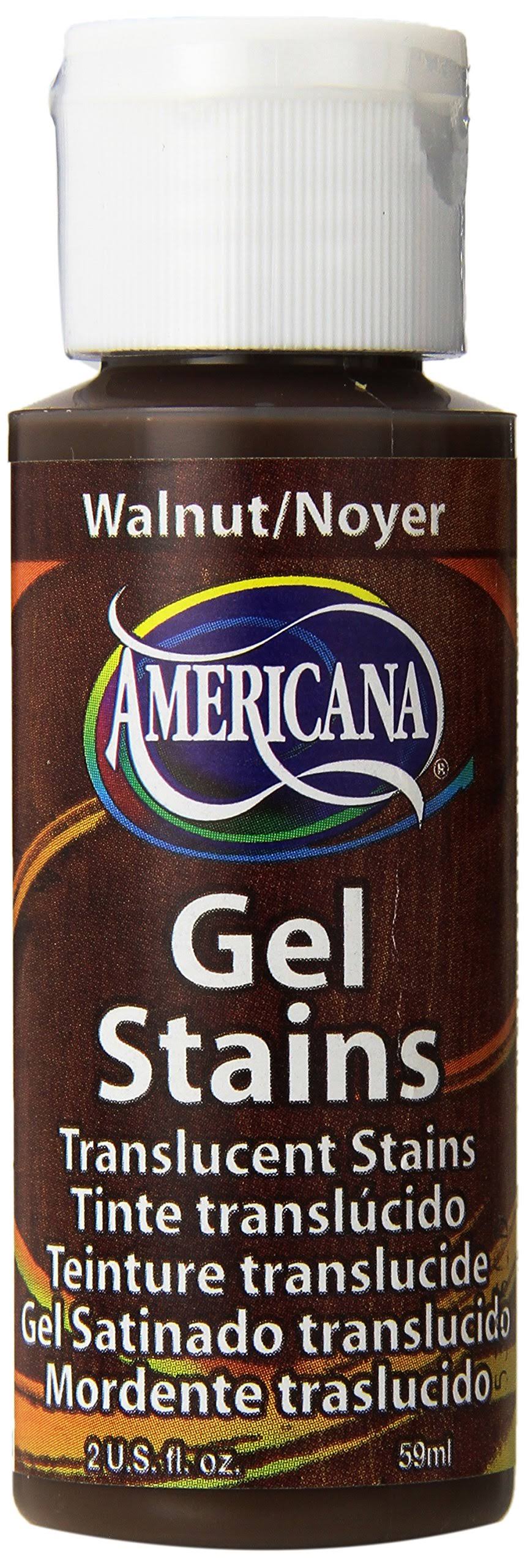 Americana Gel Stain 2oz Walnut