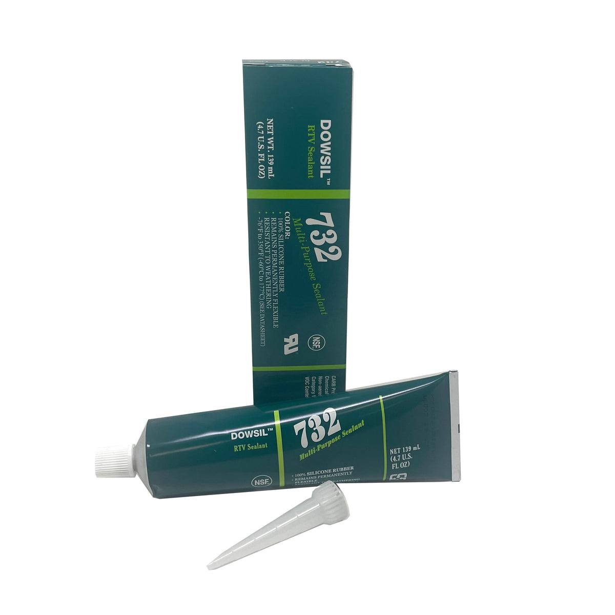Dow Corning 99179271 Silicone Sealant, Clear, 732