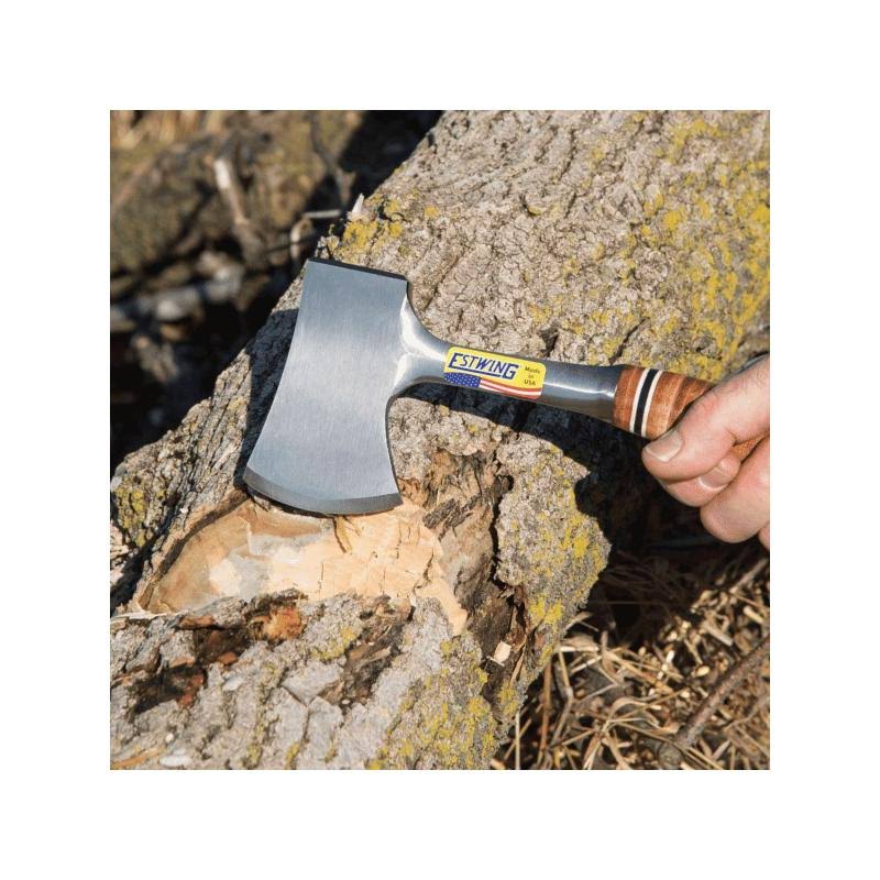Estwing 12 in. Sportsman's Axe with Leather Grip
