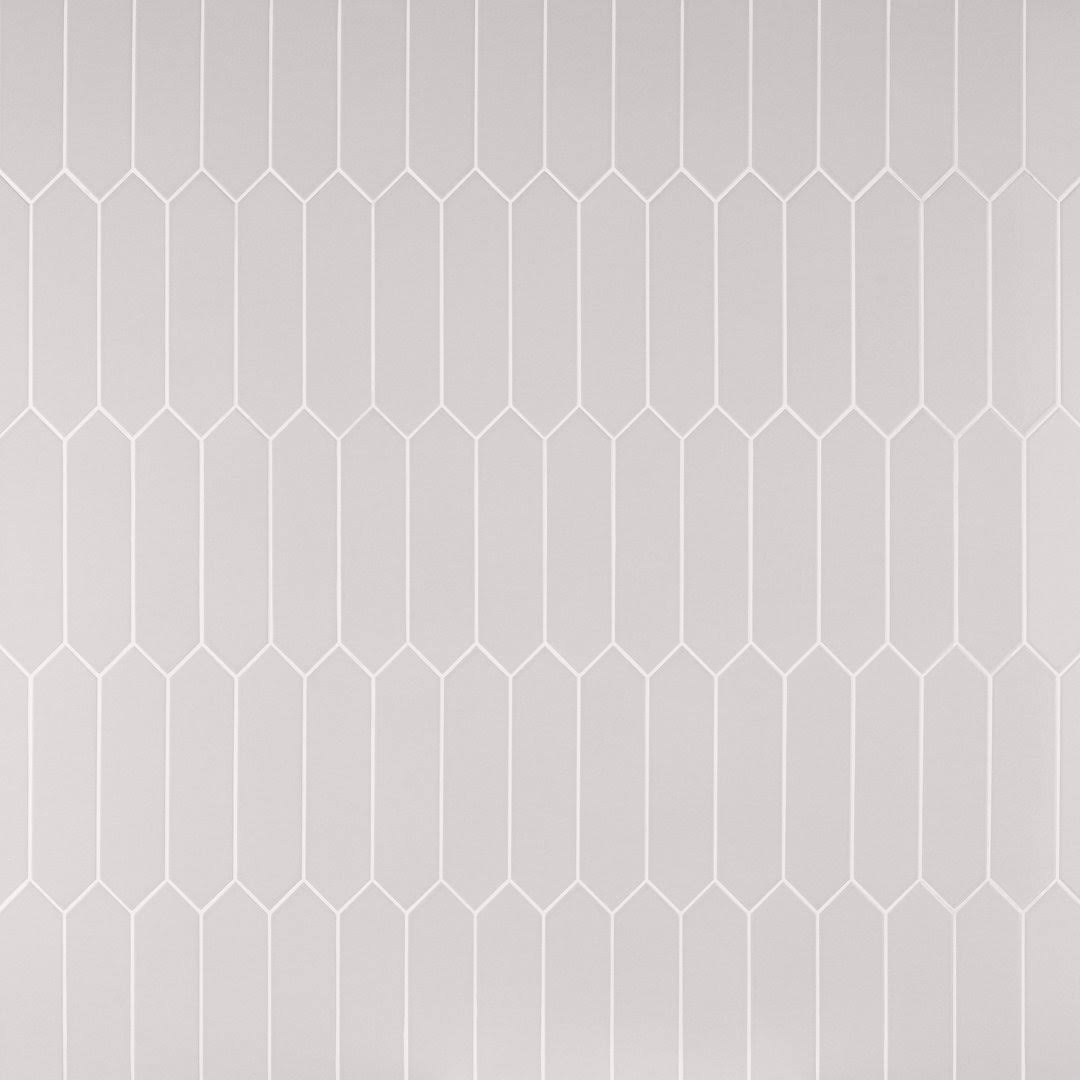 Ivy Hill Tile Saloni Gray 2.95 in. x 11.81 in. Polished Ceramic Wall Tile (5.91 Sq. ft./Case)