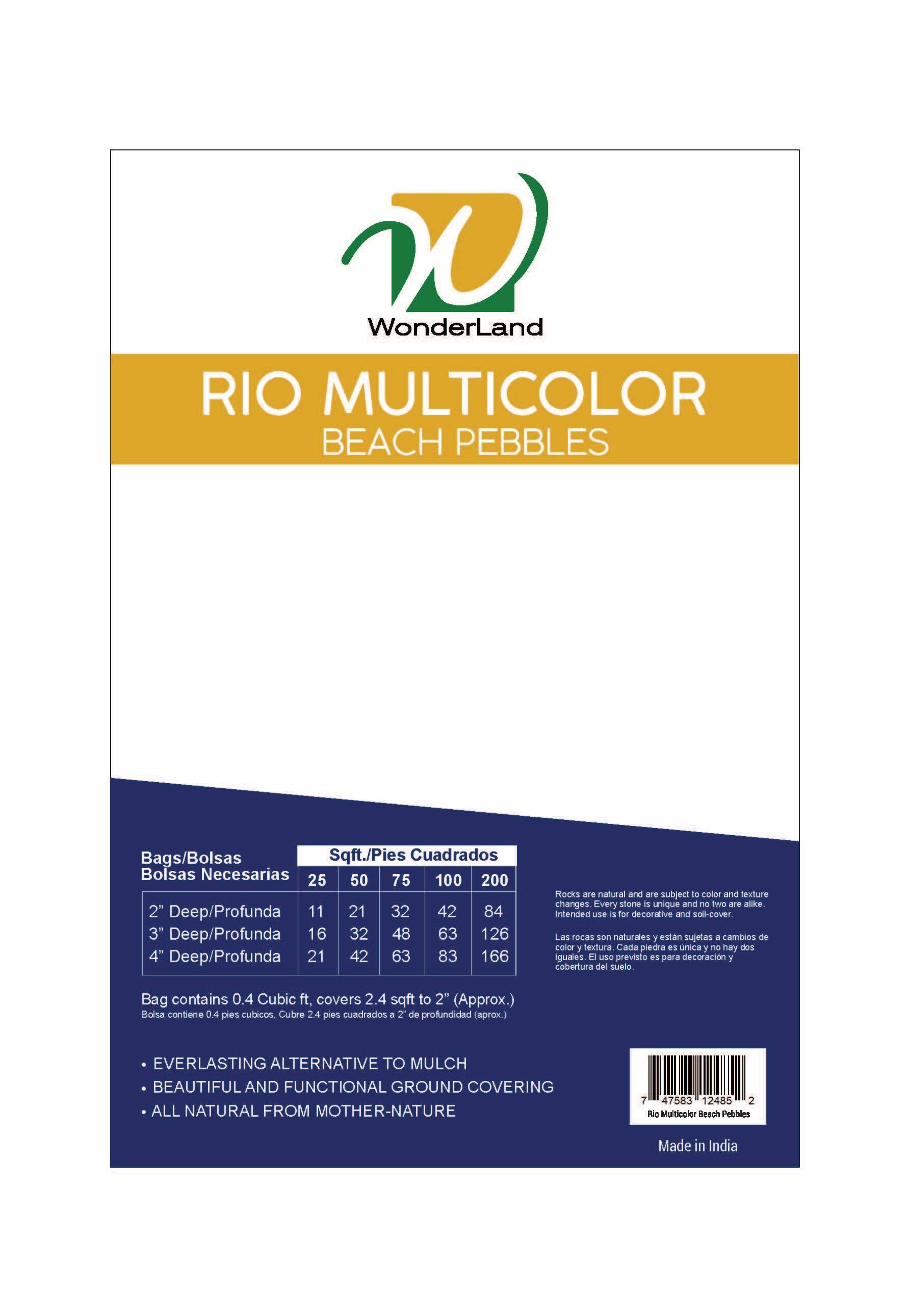 Wonderland Decorative Rock Marble- 0.4 Cu ft- Each