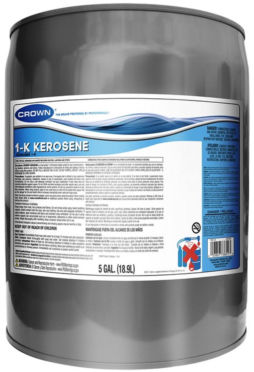 Crown Kerosene 1-K 5gal Metal
