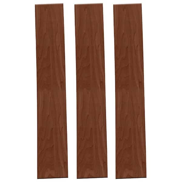 A La Maison Ceilings WP93cb-12 Foam Wood Ceiling Planks, Coffee Brown, 12 Pack