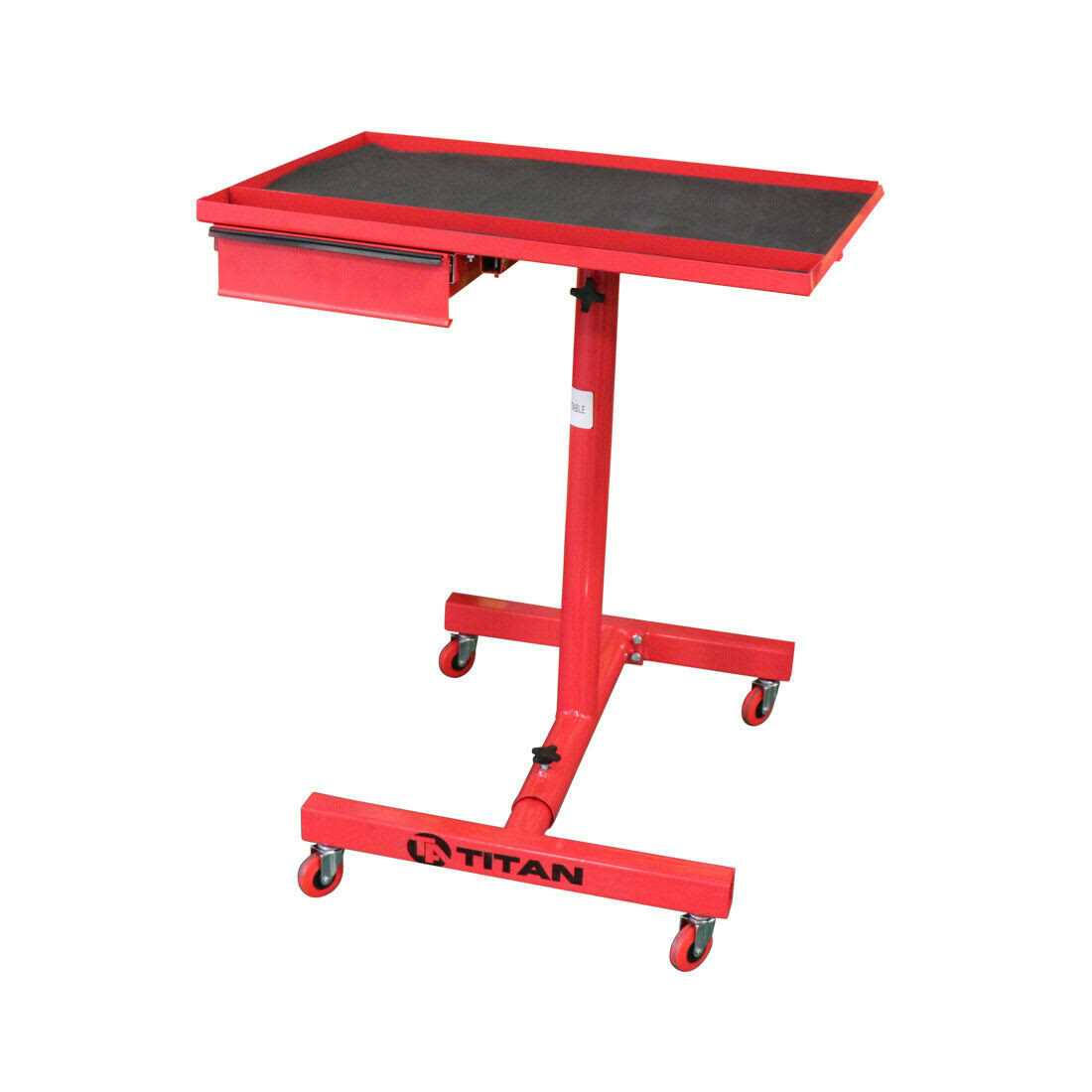 Rolling Work Table with Drawer | Adjustable