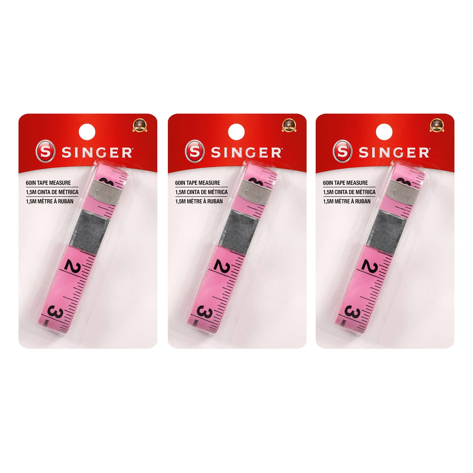 Singer 60in Tape Measure Pink