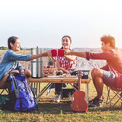 Aqua Crest Water Filter, Replacement for Bb9-2 Black Purification Elements and Gravity Filter System, Pack of 2