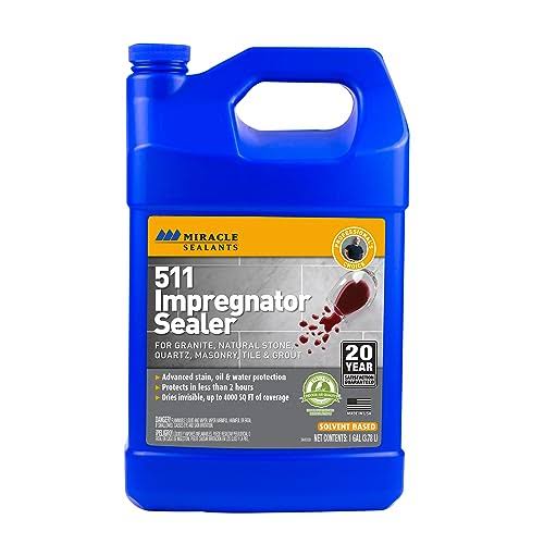 Miracle Sealants 511GAL4 511 Impregnator Sealer, Gallon, Clear