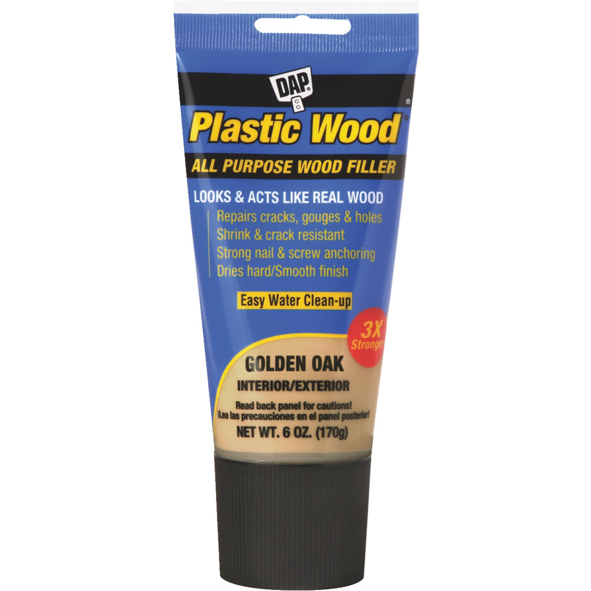 Dap 00582 Plastic Wood 6 oz. Golden Oak Latex Wood Filler