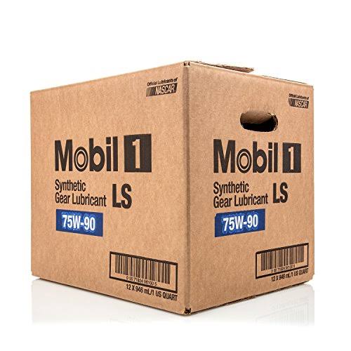 Mobil 1 104361 75W 90 Synthetic Gear Lube LS 1 qt Case of 12