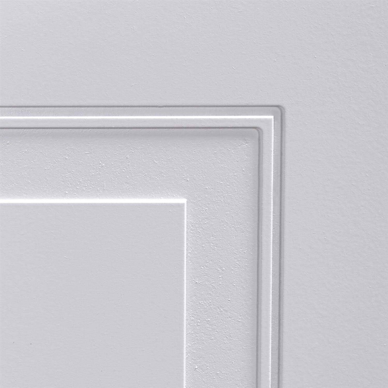 Style Selections 48-in x 32-in Smooth White MDF Wainscot Wall Panel | PANLOWESPWSCT3248