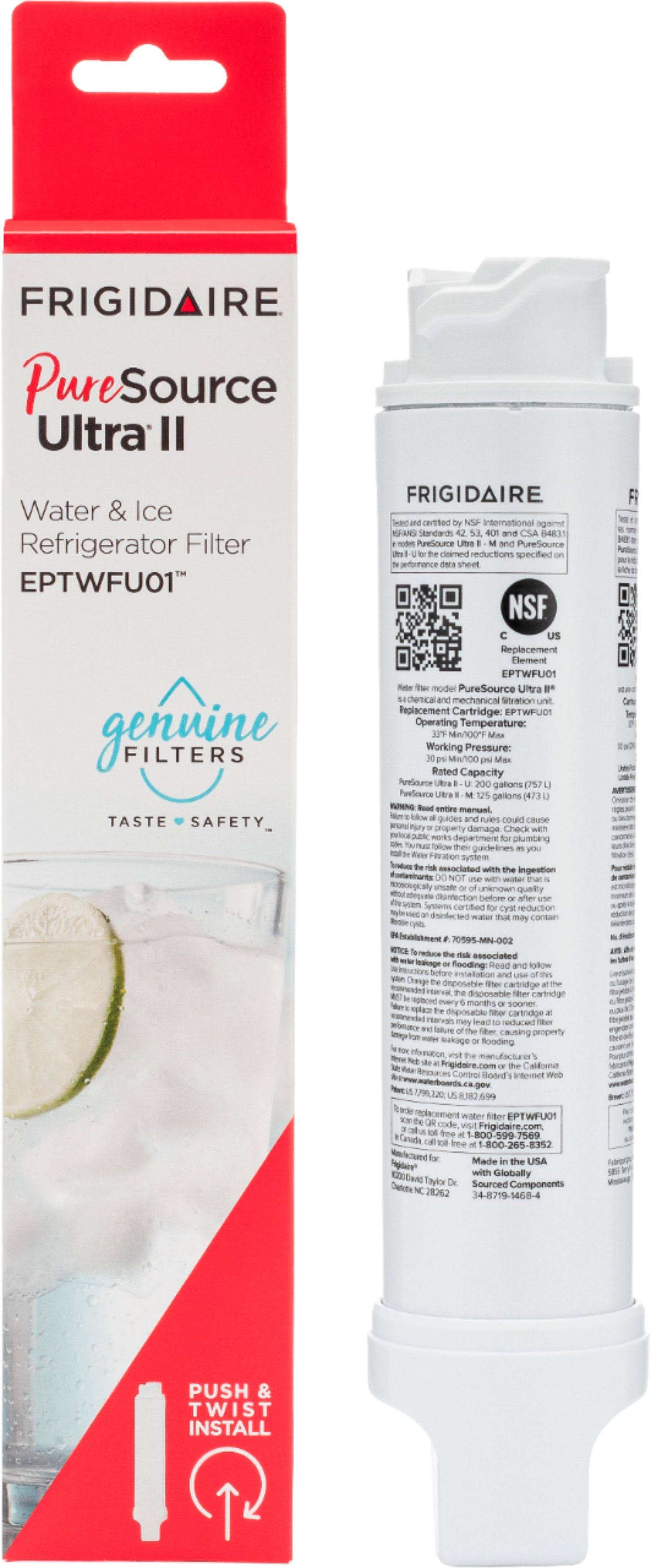 Frigidaire EPTWFU01 Water Filter- PureSource Ultra II