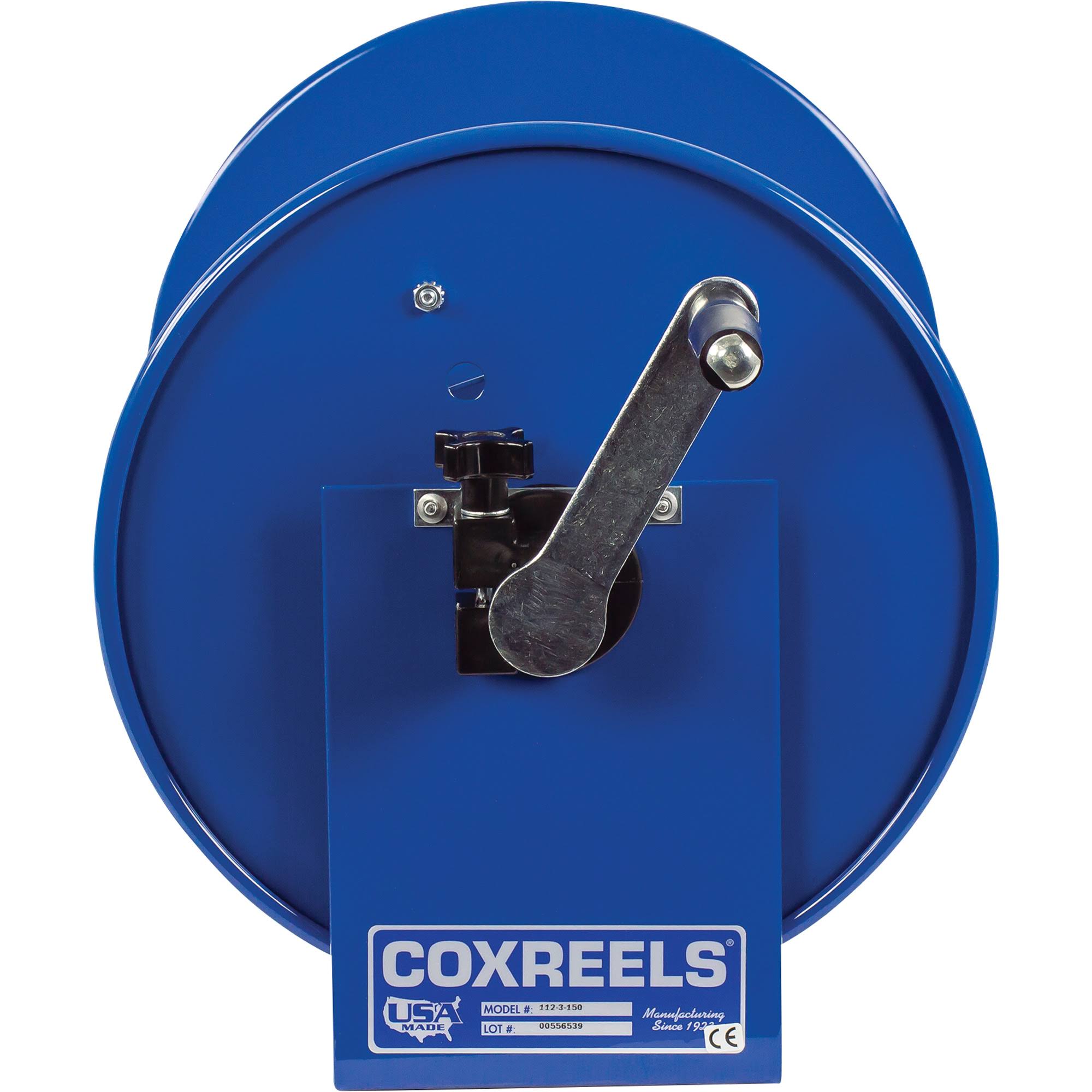 Coxreels Powder Coated Blue Hose Reel, Size: 3/8' x 100'