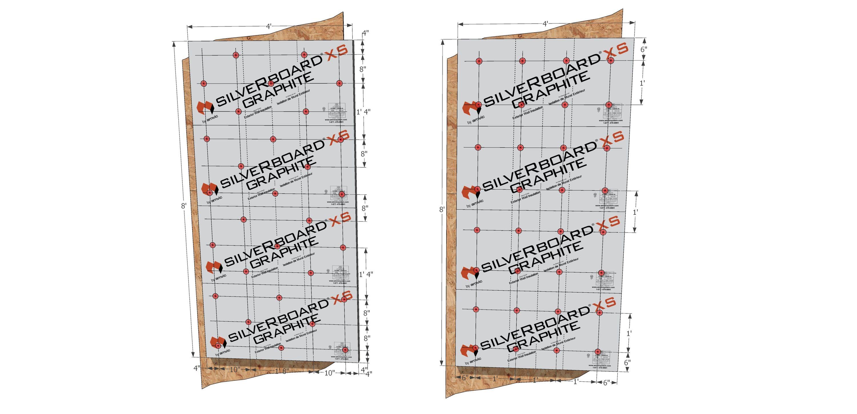 SilveRboard R- 5, 1.125-in x 4-ft x 2-ft Rigid Board Insulation Faced Polystyrene for Use in Garage Doors Board Insulation | SBGXS1125KIT