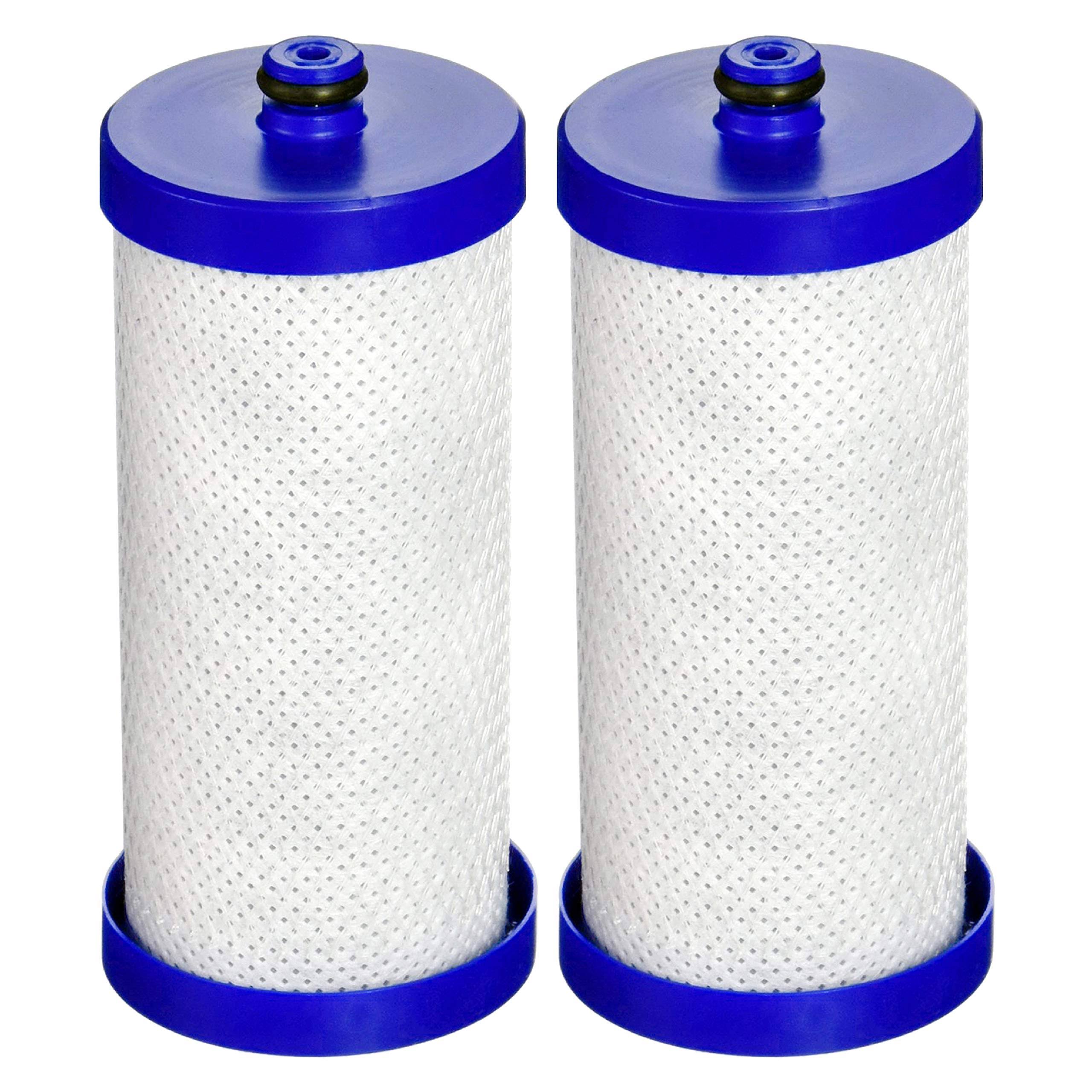 Waterdrop WF1CB Replacement for Frigidaire PureSource WFCB, RG100, NGRG2000, WF284, 9910, 469906, 469910, Refrigerator Water Filter, 2 Filters