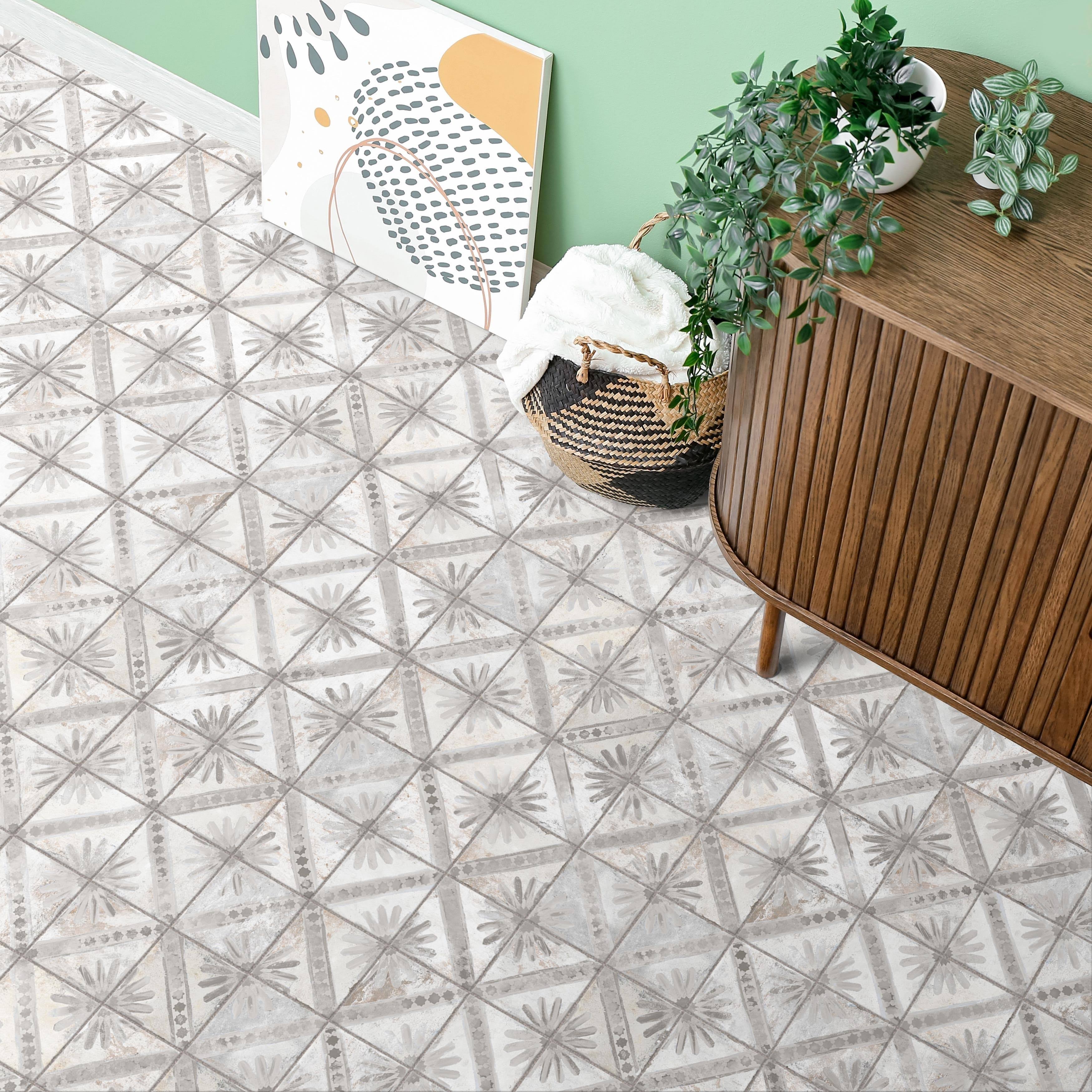 Merola Tile Harmonia Kings Marrakech Grey 13