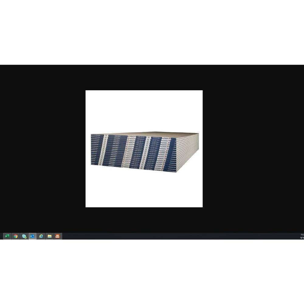 American Gypsum 1/4 in. x 4 ft. x 8 ft. Regular Gypsum Board