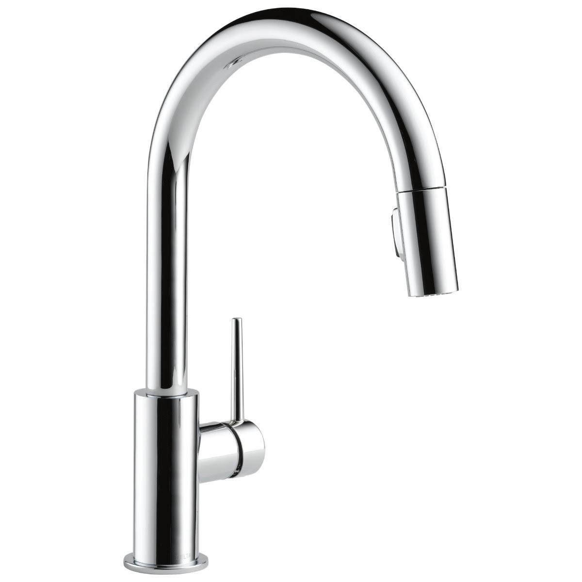 Delta 9159-DST-CDN Trinsic Single-Handle Pulldown Kitchen Faucet, Chrome