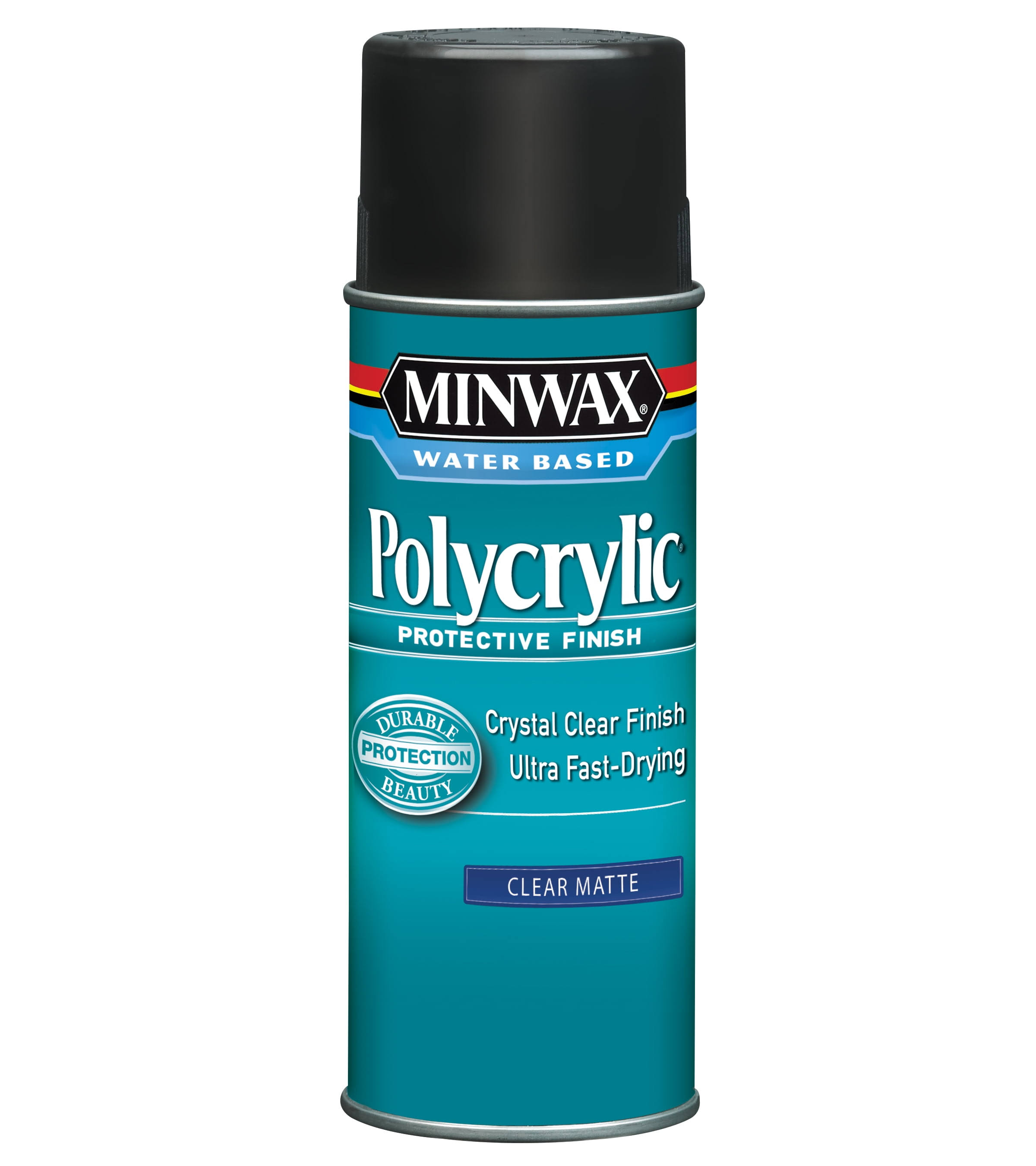 Minwax 366660000 11.5 oz Polycrylic Water-Based Polyurethane Aerosol Spray Clear Matte