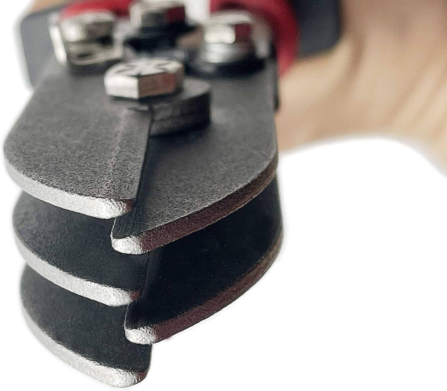 Jounjip 5-Blade Sheet Metal Crimper- Hand Crimper HVAC Tool for 24-28 Gauge Ductwork Downspout and Stove Pipe