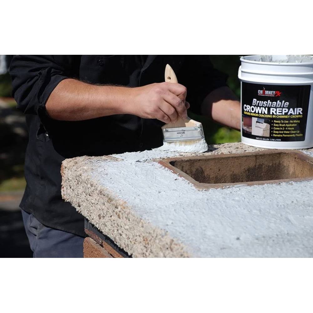 ChimneyRx Brushable Crown Repair 2 Gallon
