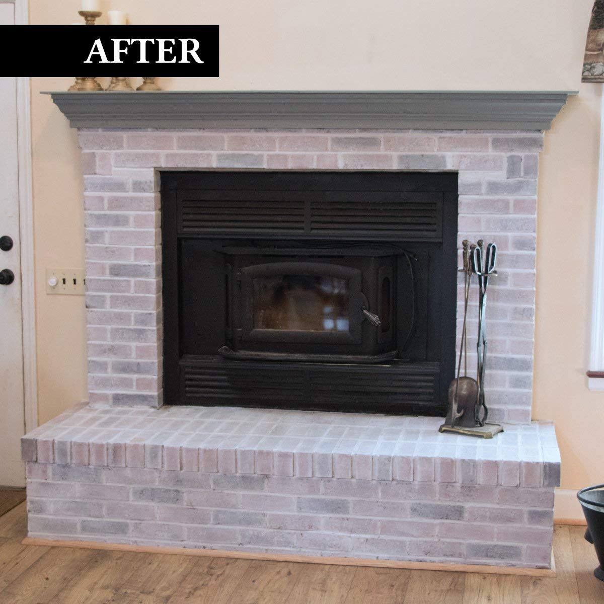 Giani Brick Transformations Whitewash Paint for Brick Walls and Fireplaces