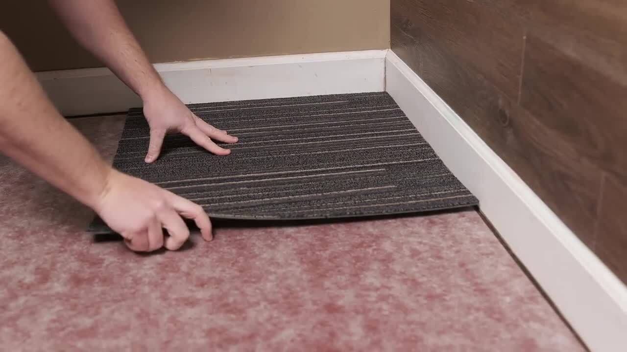 TrafficMaster Versatile Assorted Pattern Commercial Peel and Stick 20 in. x 20 in. Carpet Tile (12 Tiles/Case)