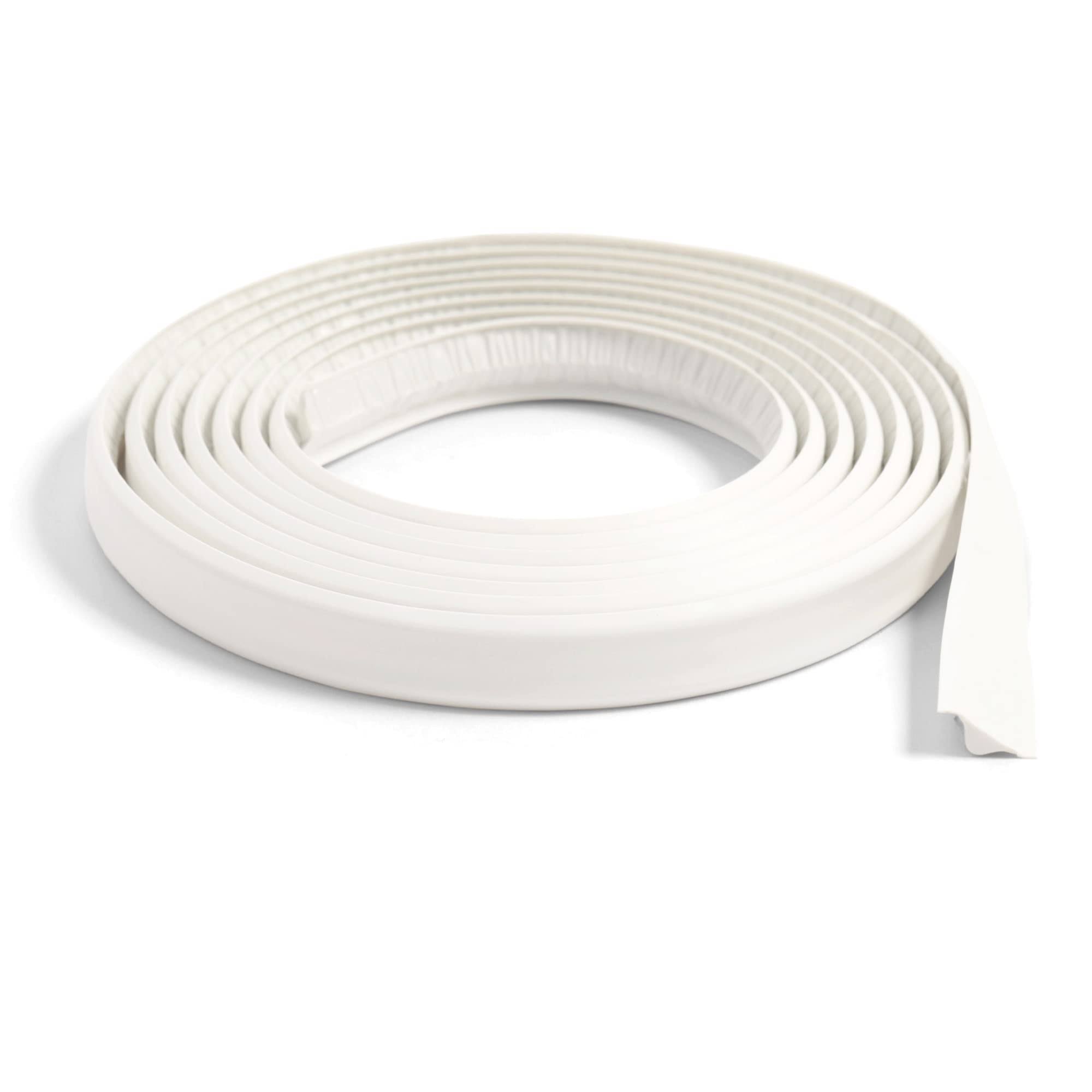 InstaTrim 3/4 inch Flexible Trim, Moulding & Caulk Strips, White, 10 ft, 1 Pack, Size: 3/4 inch Width