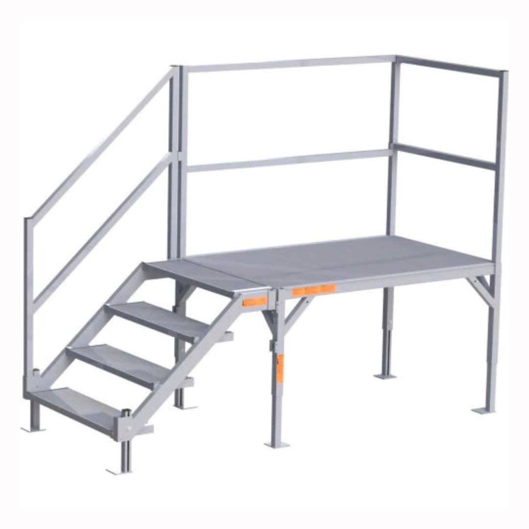 EZ-ACCESS Fortress Osha Stair System 4 Stairs / Not Needed
