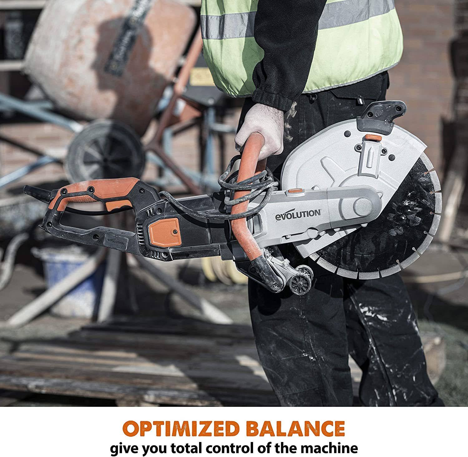 Evolution R300DCT 12 in. Corded Concrete Saw with Diamond Blade