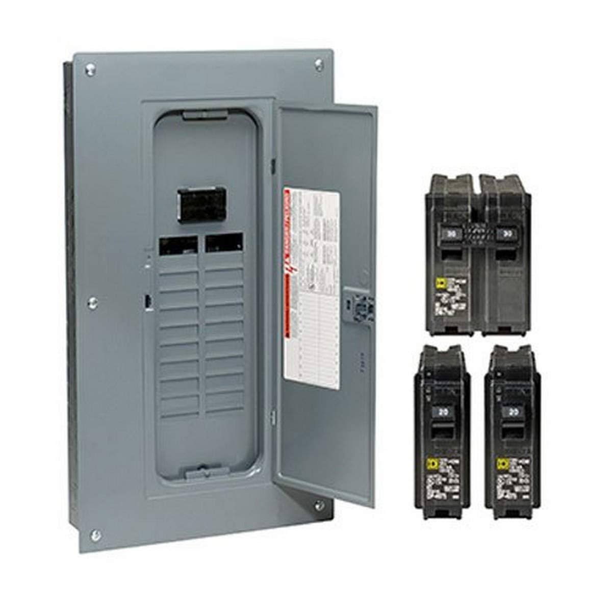 Square D by Schneider Electric HOM2040M100PCVP Main Load Center Value Pack Circuit Breaker, 100 Amp