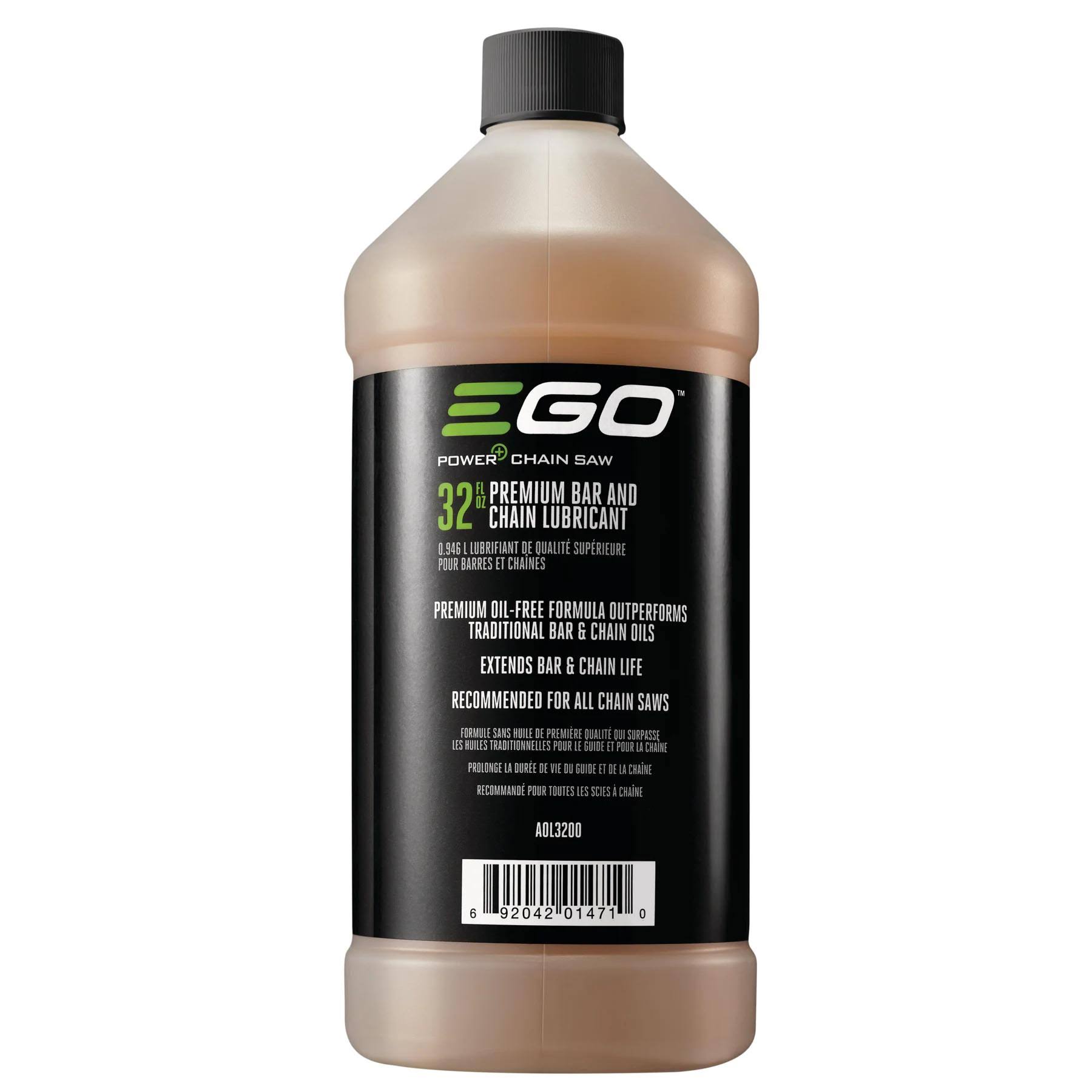 Ego Power+ AOL3200 32 fl oz Premium Chain Saw Bar and Chain Oil