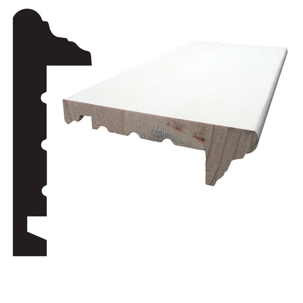Alexandria Moulding 1-3/4 in. x 5-1/2 in. x 84 in. Primed Finger-Jointed Pine Wi